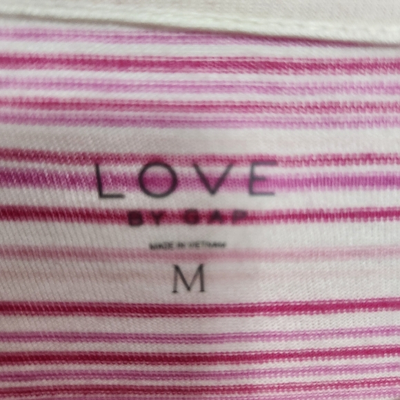 Pink Striped Long Sleeve Top - Picture 3 of 4